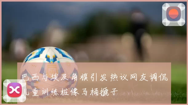 巴西与埃及角旗引发热议网友调侃儿童训练桩像马桶搋子